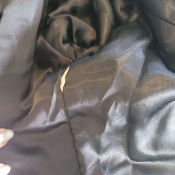 J. Crew Size est 6 Women's Black Double Breasted Short Length Gray Wool Pea Coat - Picture 5 of 10